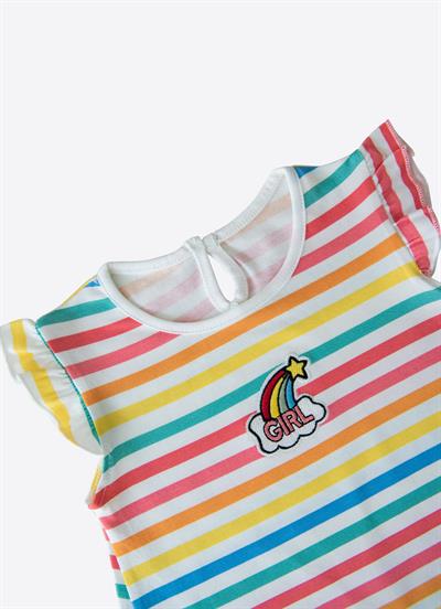 Organik Penelope 2li Takım Çok Renkli