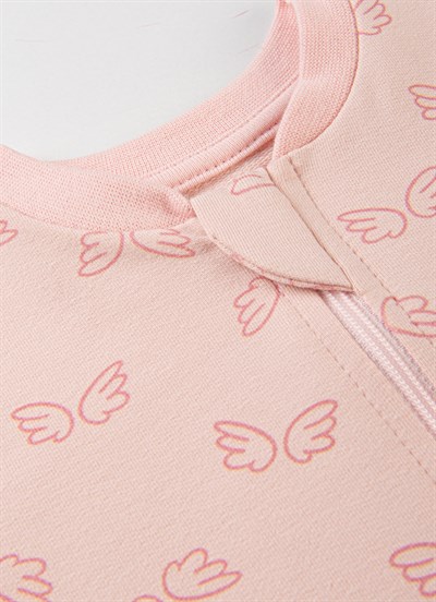 Organik Pinkwing Patikli Tulum Pembe