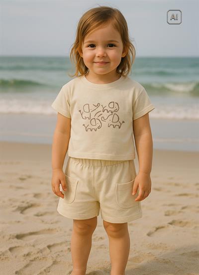 Organik Premium Havlu 2li Takım Natural