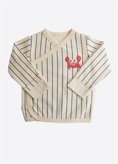 Organik Red Crab 4lü Hastane Çıkış Seti Natural