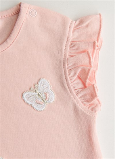 Organik Romy 2li Takım Pembe