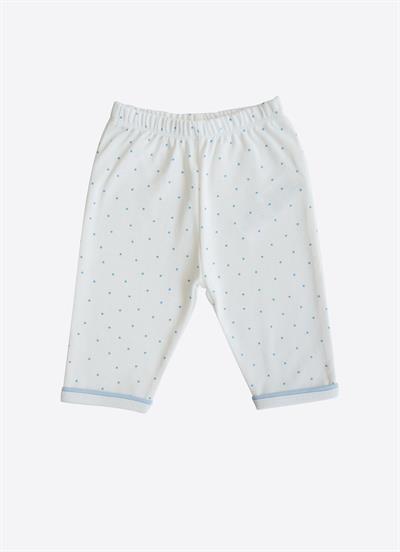 Organik Rory 2li Pijama Takımı Mavi
