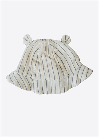 Organik Samur Şapka Mavi