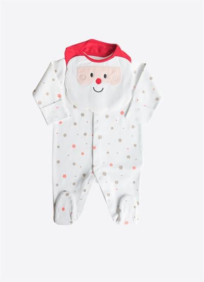 Organik Snow Flake 3lü Set Kırmızı