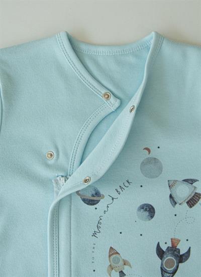 Organik Solo Uyku Tulumu Mavi