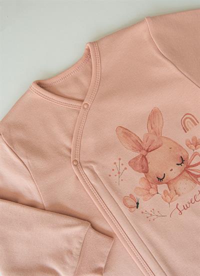 Organik Solo Uyku Tulumu Pembe