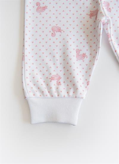 Organik Swan 2li Takım Pembe