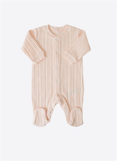 Organik Sweet Bunny 10lu Hastane Çıkış Seti Pembe