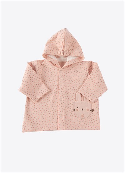 Organik Sweet Bunny Hırka Pembe
