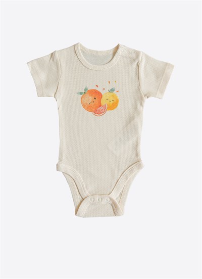 Organik Sweety 2li Takım Turuncu