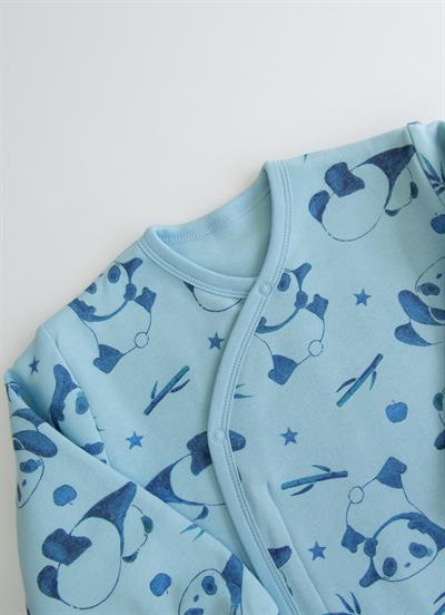 Organik Panda Uyku Tulumu Mavi