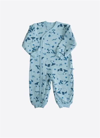 Organik Panda Uyku Tulumu Mavi