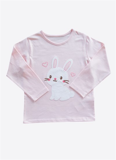 Organik Tegan 2li Pijama Takımı Pembe