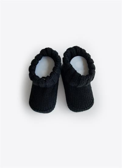 Organik Triko Patik Siyah