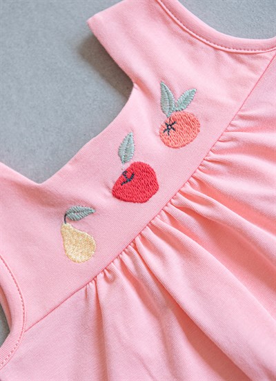 Organik Tutti Frutti 2li Takım Pembe