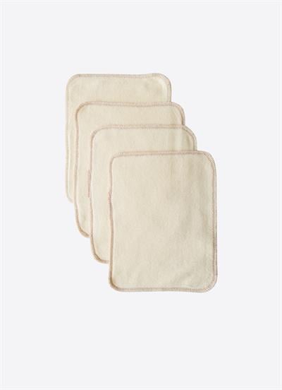 Organik Uno 4lü Çift Kat Ter Bezi Karışık Desen