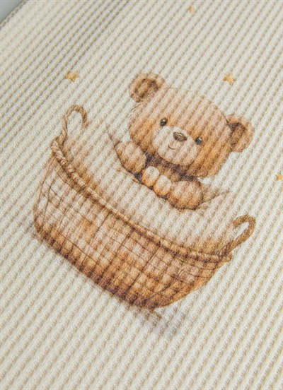 Organik Wolly Battaniye Natural