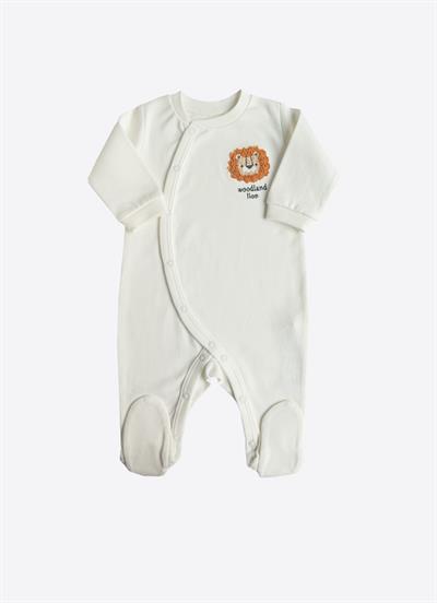 Organik Woodland 4lü Tulum Set Gri