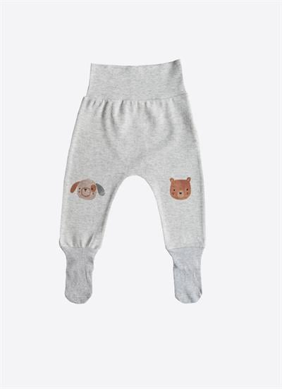 Organik Woodland Çoraptalon Gri