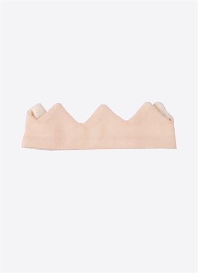 Pink Leopard Saç Bantlı Elbise Pembe