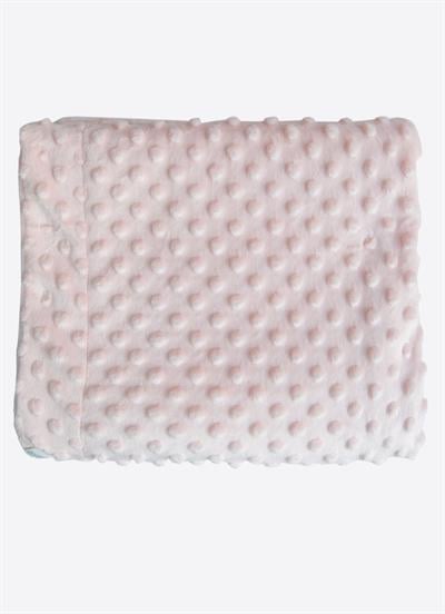 Poska Fluffy Battaniye Pembe