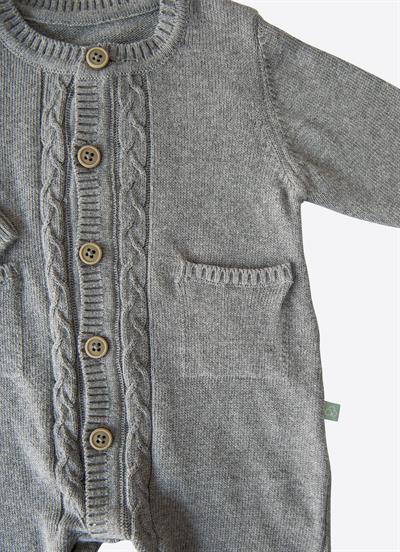 Puka Triko Tulum Koyu Gri Melanj