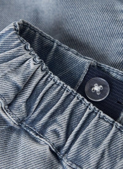 Name IT Şort Açık Mavi Denim