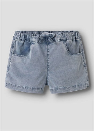 Name IT Şort Açık Mavi Denim