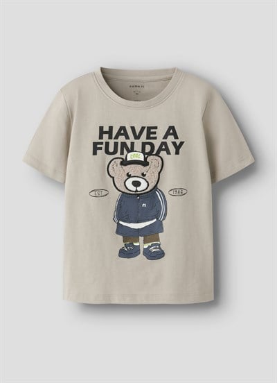 Name IT T-Shirt Bej