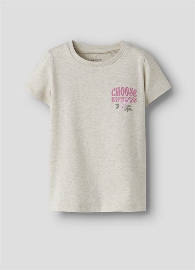 Name IT T-Shirt Krem