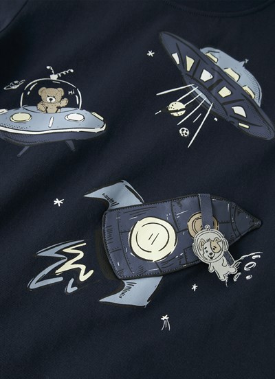 Name IT T-Shirt Lacivert