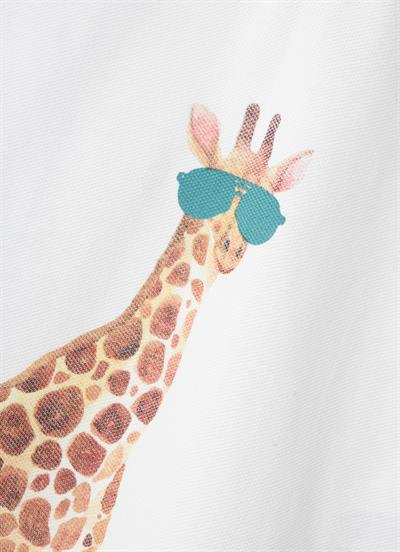 T-Shirt Polo Yaka Beyaz