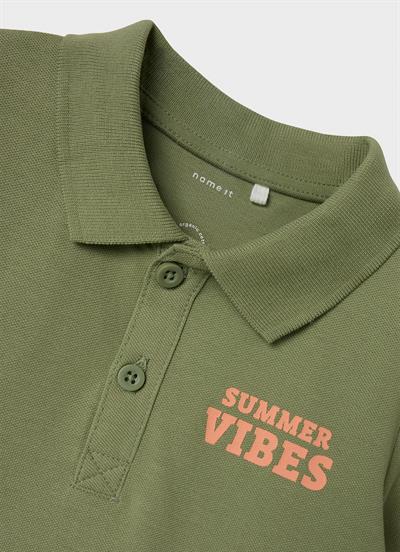 T-Shirt Polo Yaka Yeşil