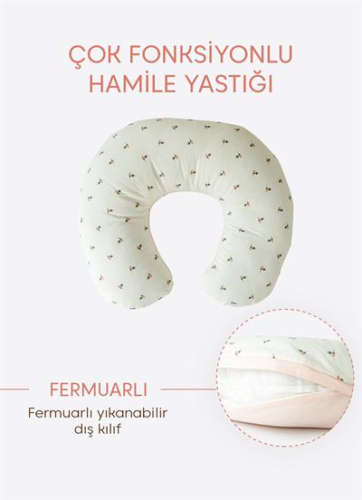Tawky Çok Fonksiyonlu Emzirme Yastığı Pembe