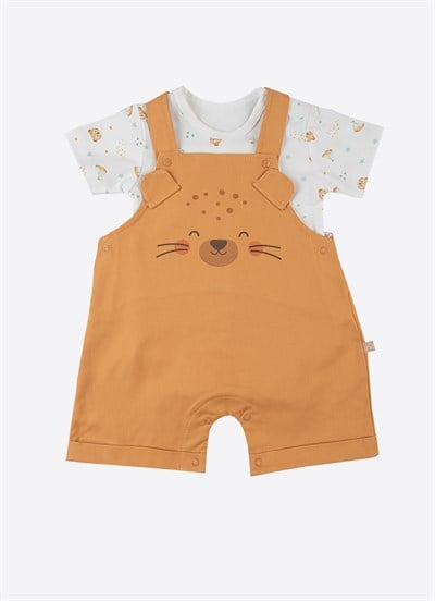 Tiger Salopet 2li Takım Sarı