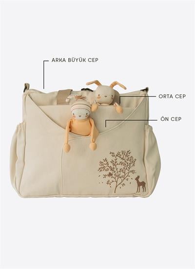 Trend Pamuk Çanta Natural