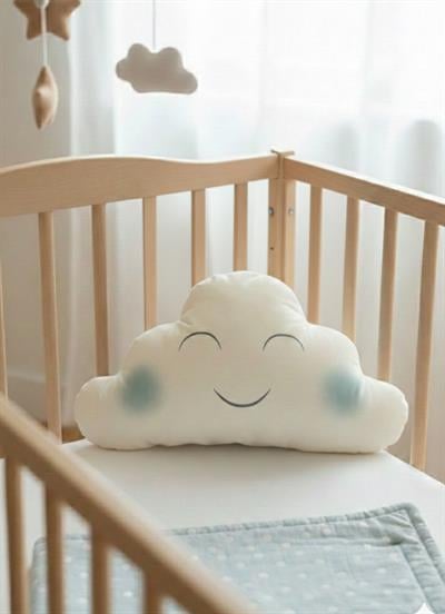 Zen Bulut Yastık Mavi