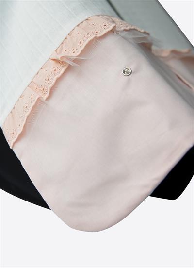 Zen Müslin Puset Örtüsü Pembe