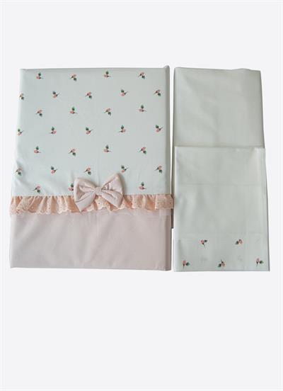 Zen Nevresim Takımı Pembe