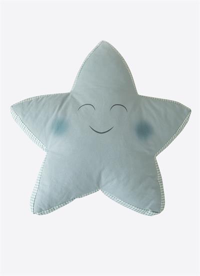 Zen Yıldız Yastık Mavi