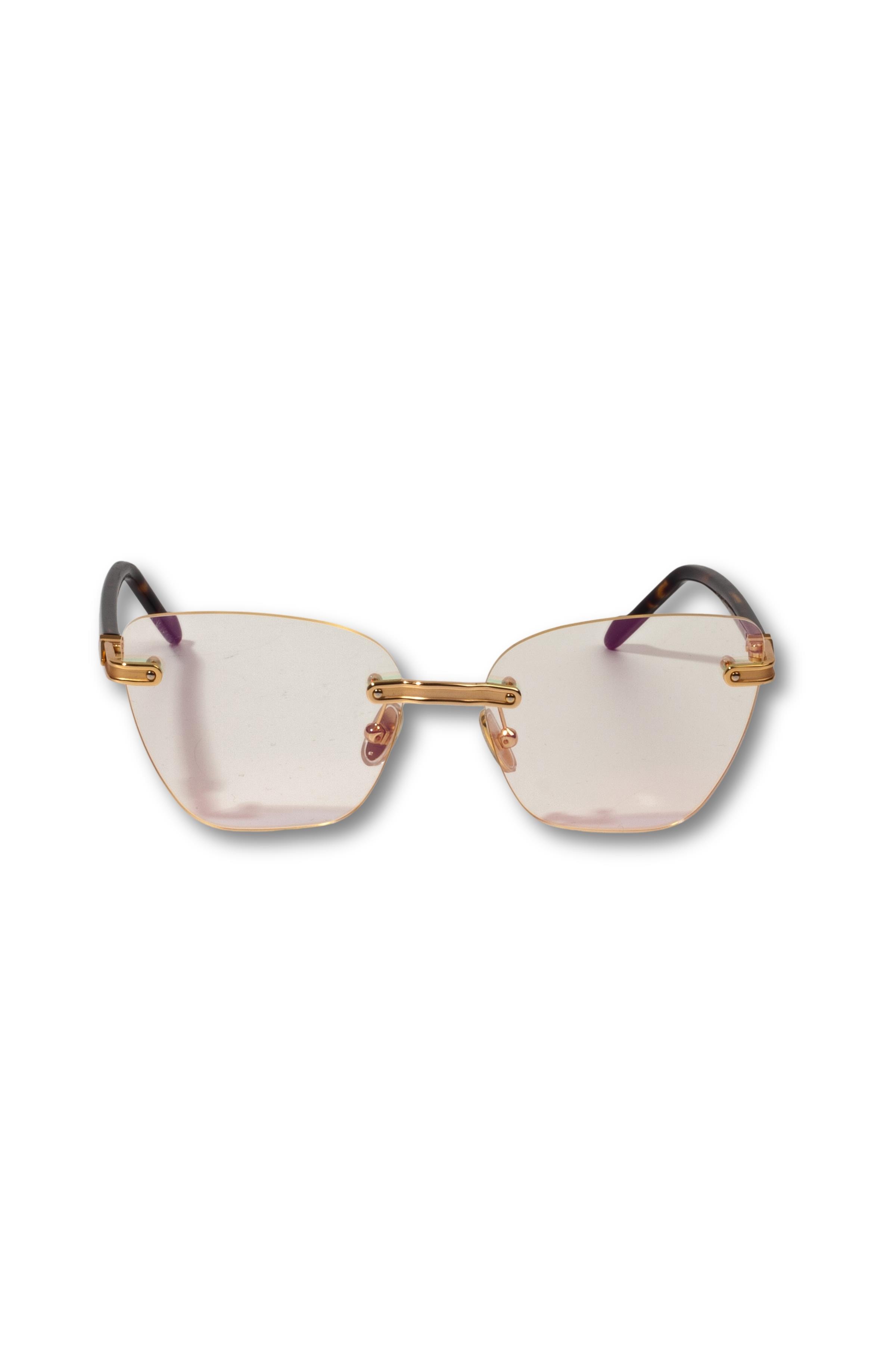 GÜNEŞ GÖZLÜĞÜ ORIGINAL VINTAGE SUNGLASSES NAPLES JEWEL NJ01 HAVANA GOLD