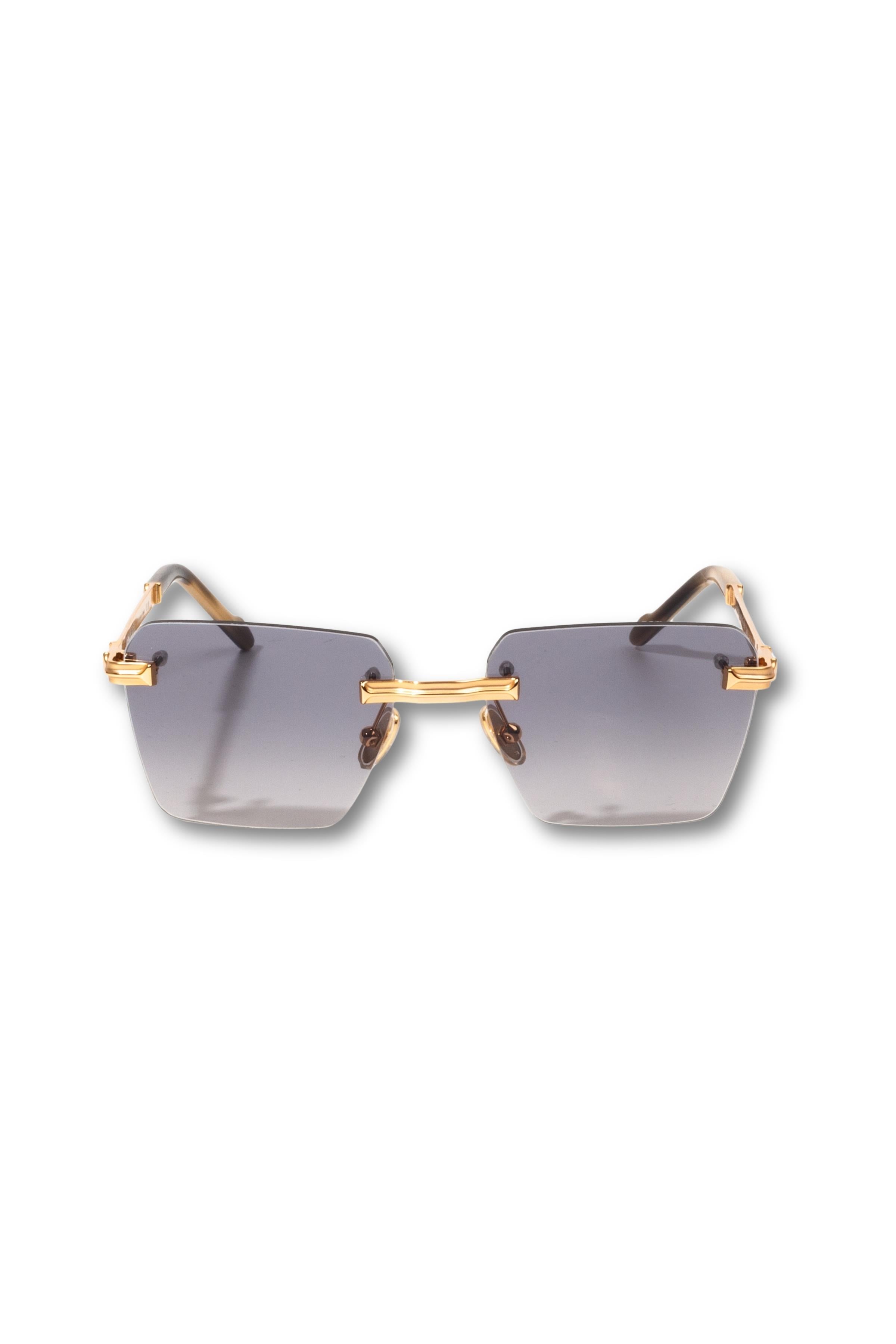 GÜNEŞ GÖZLÜĞÜ ORIGINAL VINTAGE SUNGLASSES VANVITELLI ROYAL VR01 GOLD
