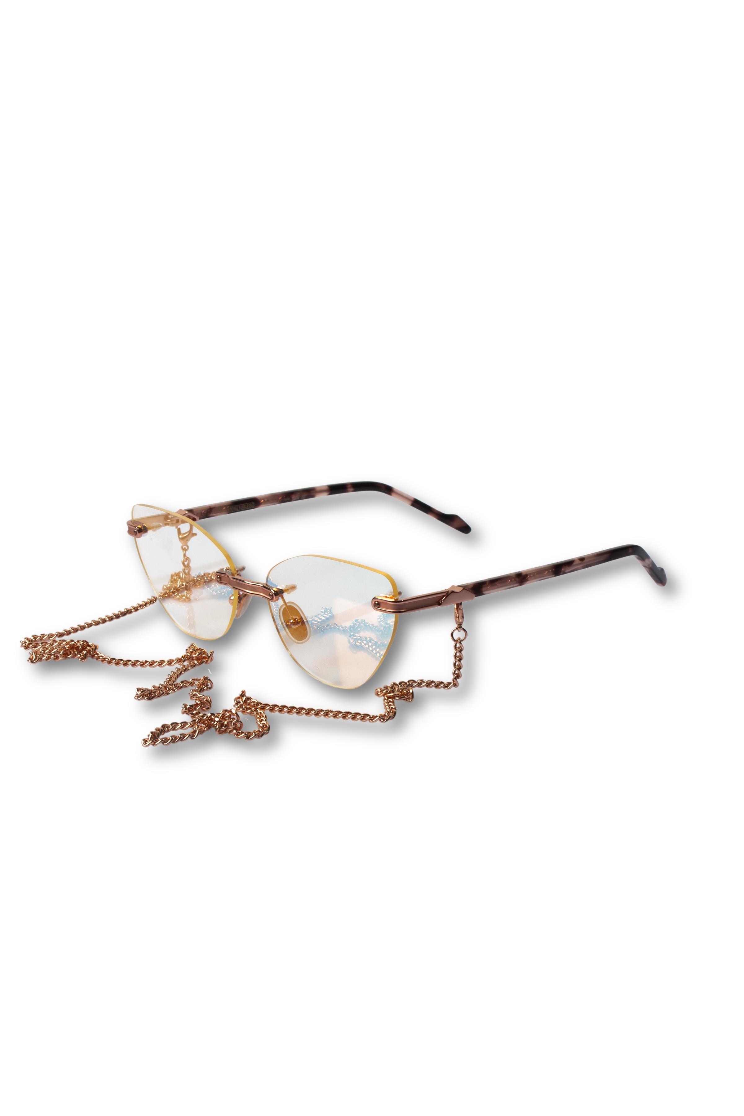 GÜNEŞ GÖZLÜĞÜ ORIGINAL VINTAGE SUNGLASSES NAPLES JEWEL NJ03 DARK PINK