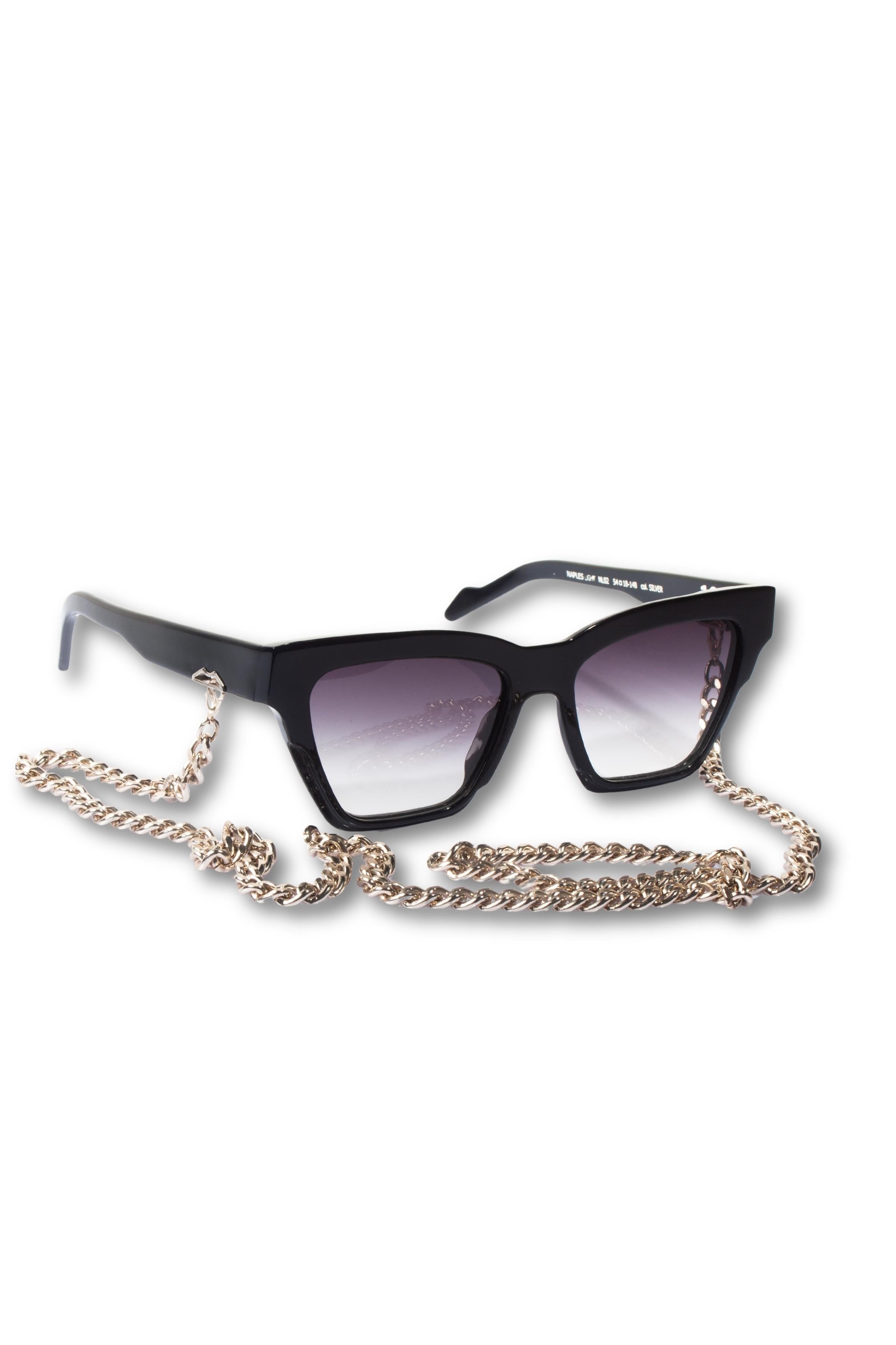 GÜNEŞ GÖZLÜĞÜ ORIGINAL VINTAGE SUNGLASSES NAPLES LIGHT NL 02 SILVER