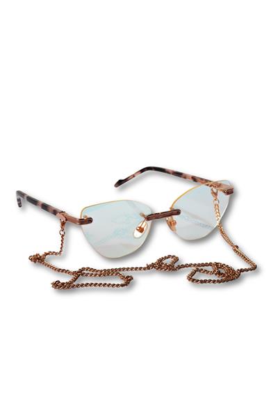 GÜNEŞ GÖZLÜĞÜ ORIGINAL VINTAGE SUNGLASSES NAPLES JEWEL NJ03 DARK PINK