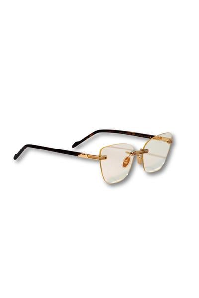 GÜNEŞ GÖZLÜĞÜ ORIGINAL VINTAGE SUNGLASSES NAPLES JEWEL NJ01 HAVANA GOLD