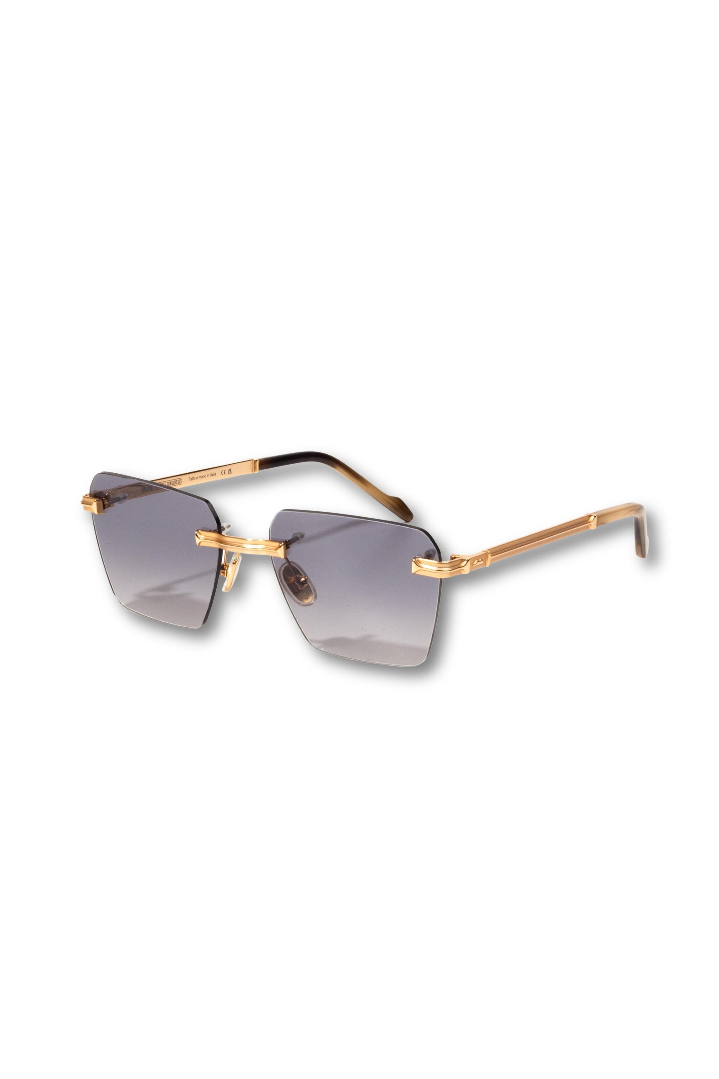 GÜNEŞ GÖZLÜĞÜ ORIGINAL VINTAGE SUNGLASSES VANVITELLI ROYAL VR01 GOLD