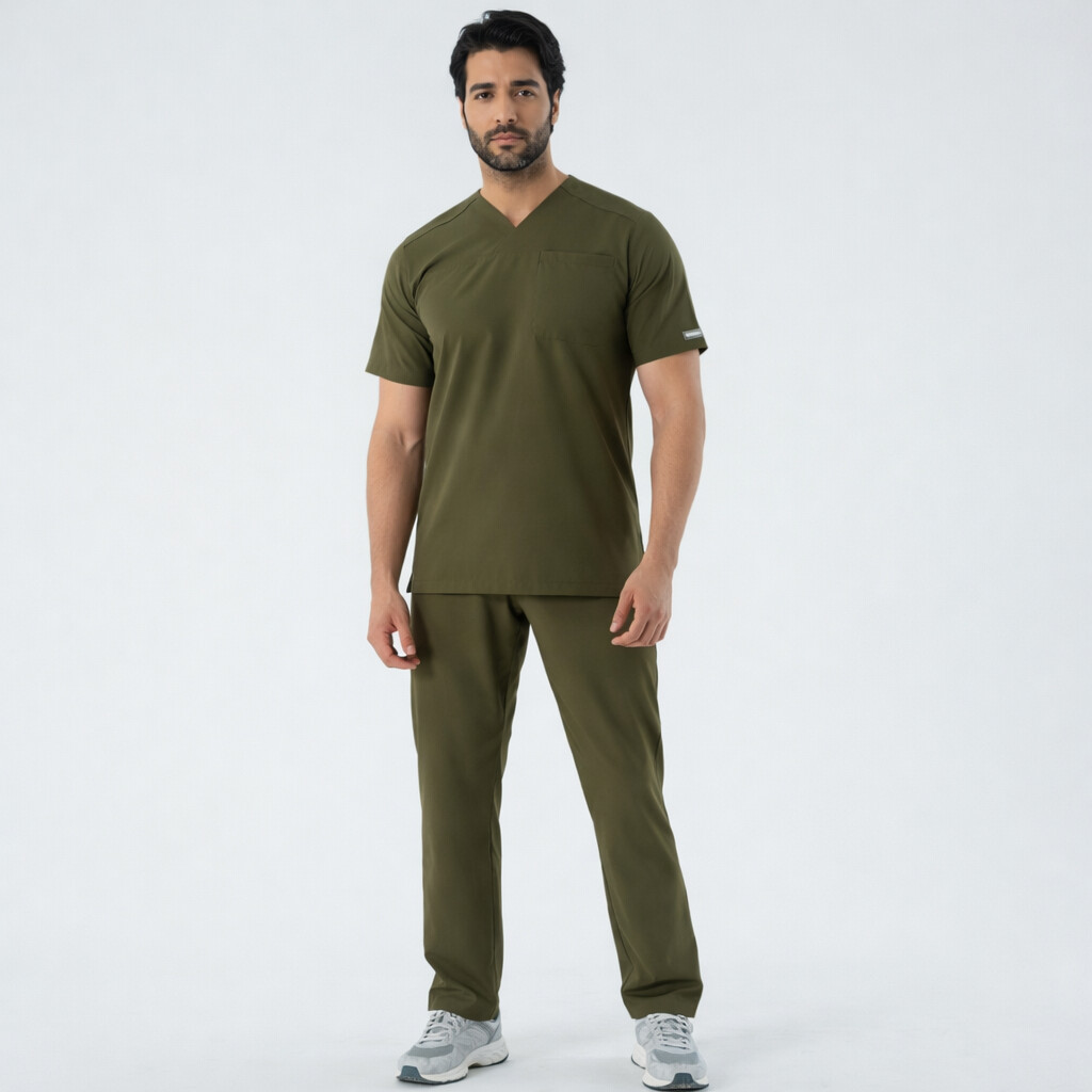 Erkek Scrubs Beden Seçimi Rehberi: Doğru Ölçü Nasıl Bulunur?