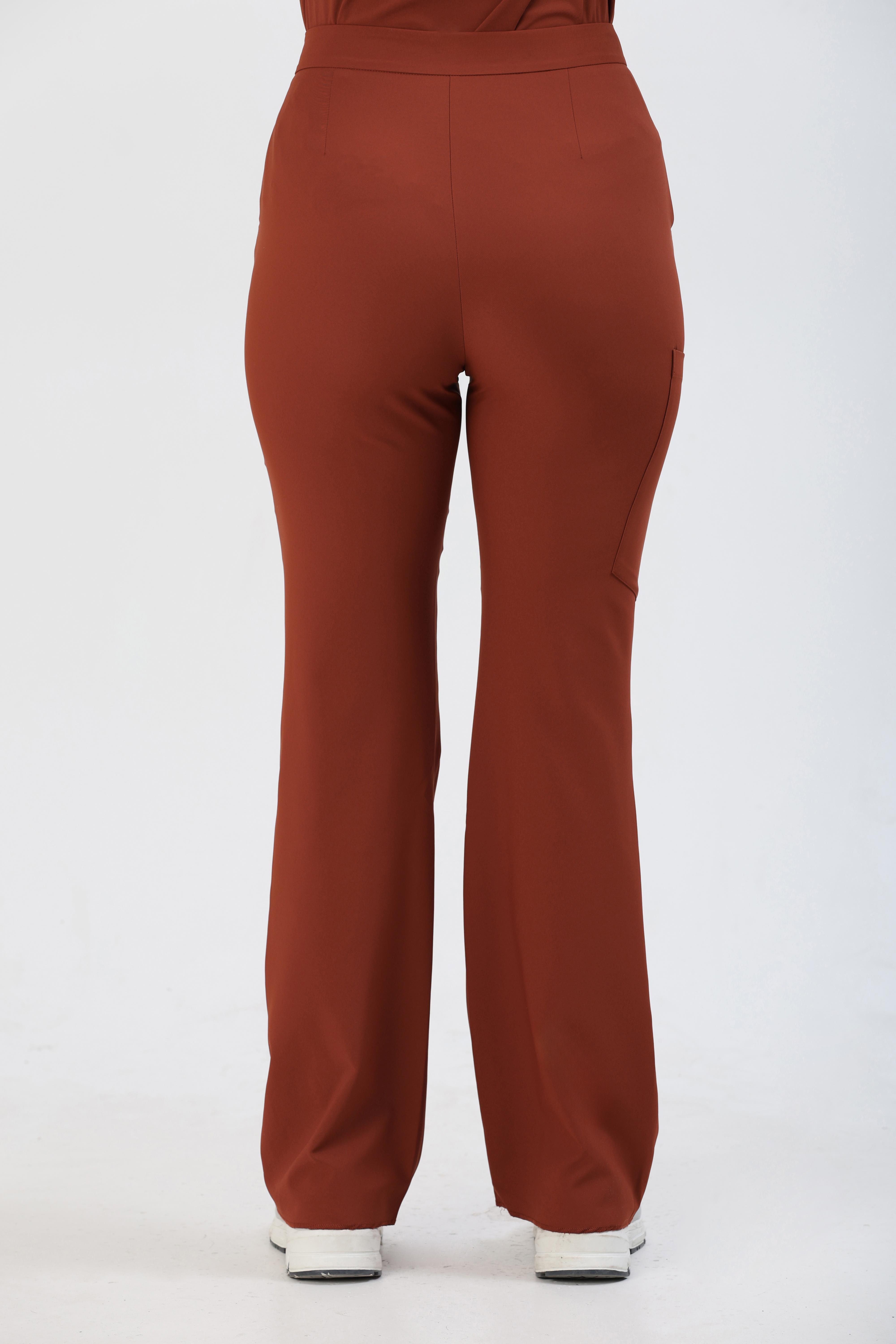Premium AGNES Cerrahi Pantolon - Kiremit