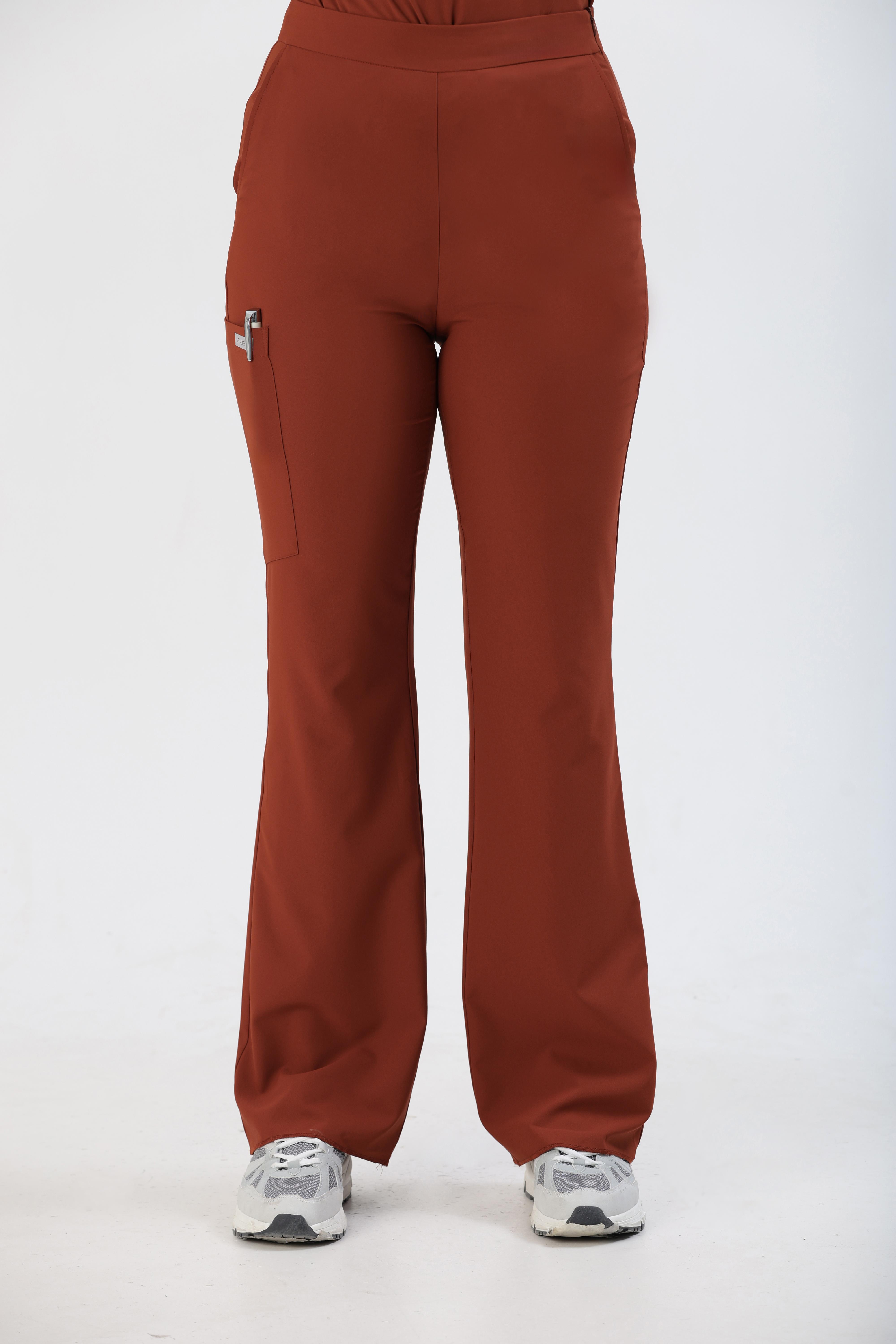 Premium AGNES Cerrahi Pantolon - Kiremit